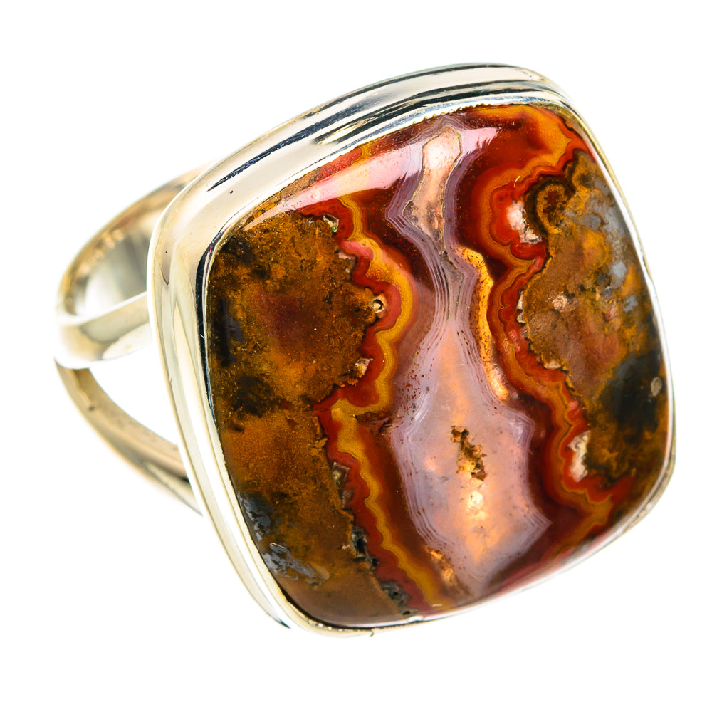 Moroccan Agate Rings handcrafted by Anasilvercos - RING77454
