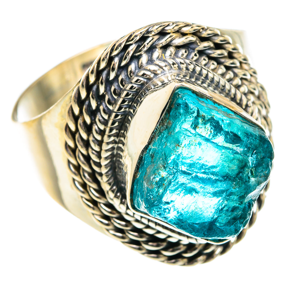 Apatite Rings handcrafted by Anasilvercos - RING77482