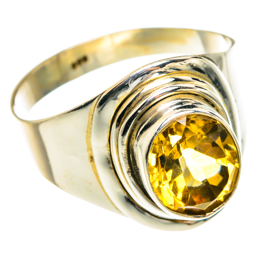 Citrine Rings handcrafted by Anasilvercos - RING77490