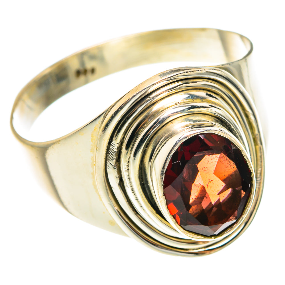 Garnet Rings handcrafted by Anasilvercos - RING77498