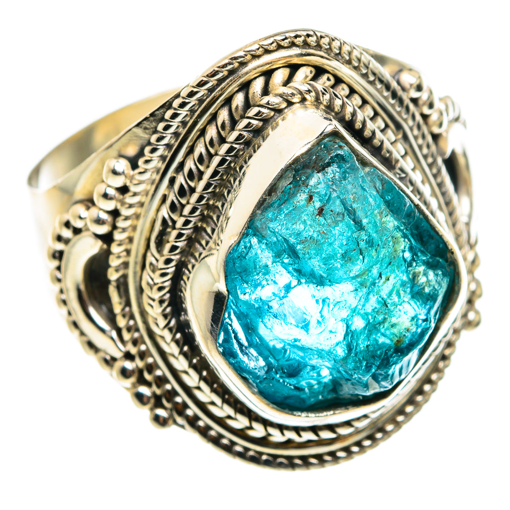 Apatite Rings handcrafted by Anasilvercos - RING77516