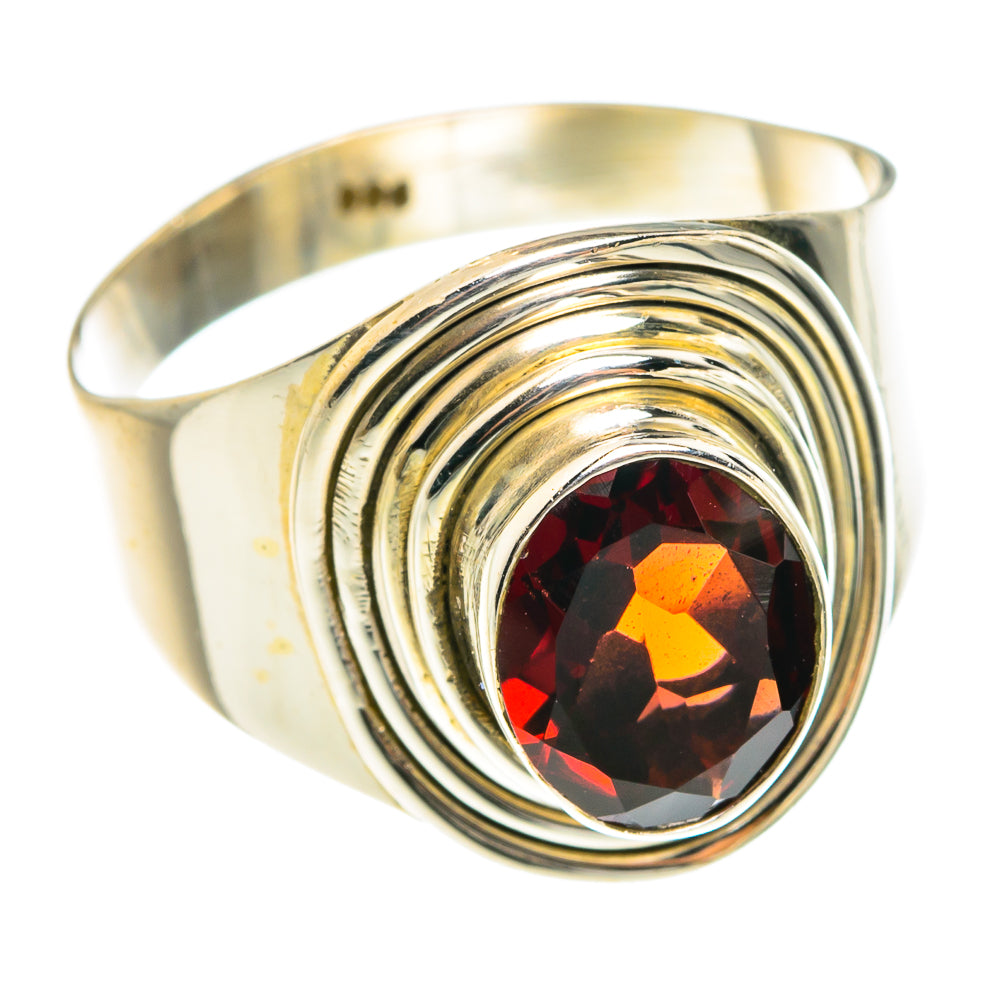 Garnet Rings handcrafted by Anasilvercos - RING77531