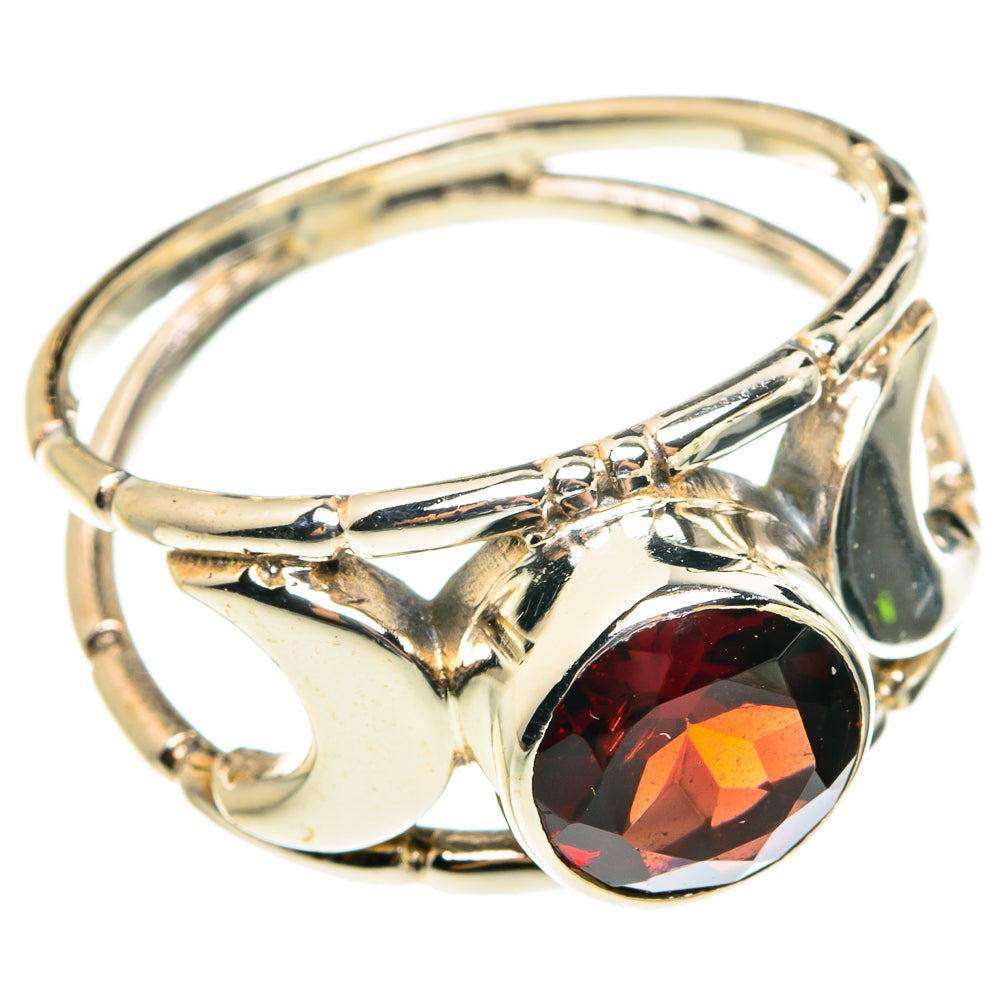 Garnet Rings handcrafted by Anasilvercos - RING77532