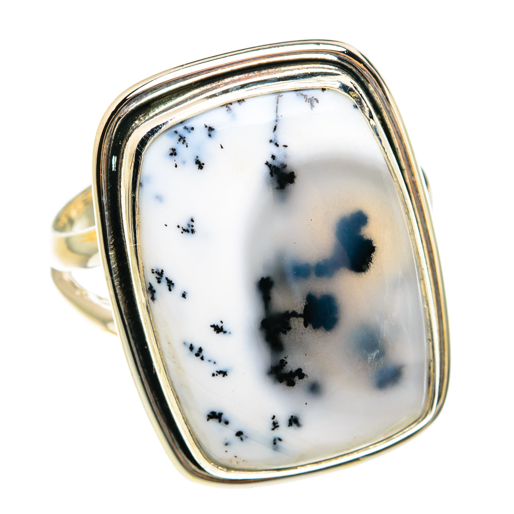 Dendritic Opal Rings handcrafted by Anasilvercos - RING77540