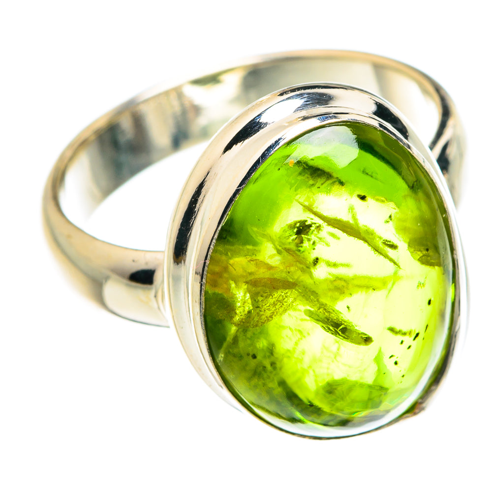 Peridot Rings handcrafted by Anasilvercos - RING77550