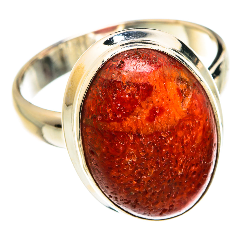 Sponge Coral Rings handcrafted by Anasilvercos - RING77554