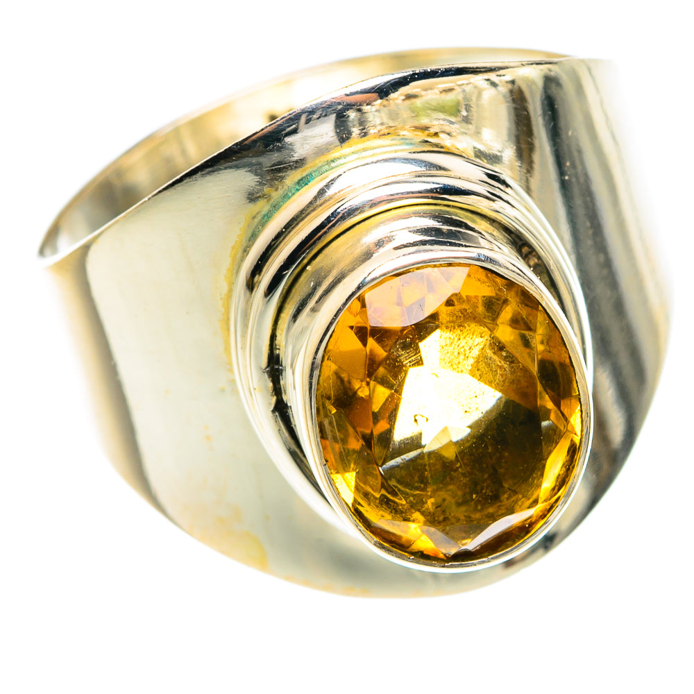 Citrine Rings handcrafted by Anasilvercos - RING77556