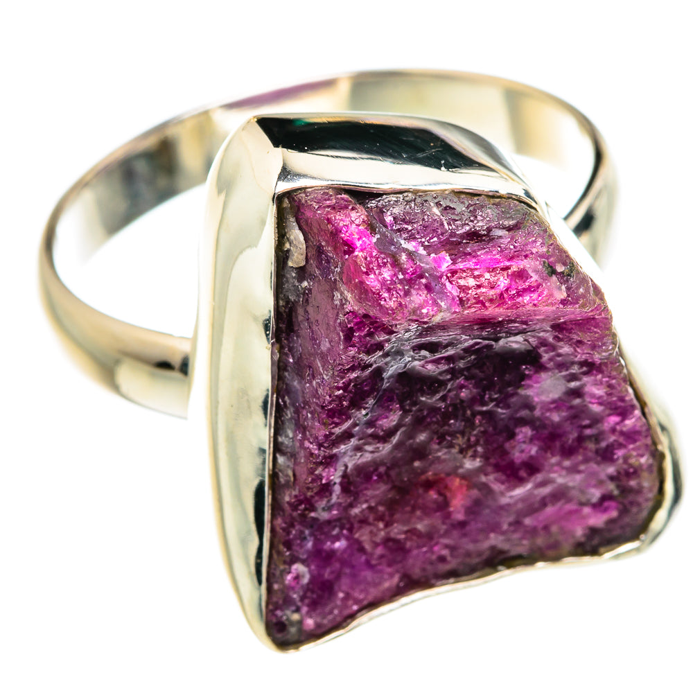 Ruby Fuchsite Rings handcrafted by Anasilvercos - RING77562