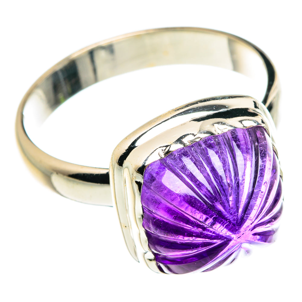 Amethyst Rings handcrafted by Anasilvercos - RING77566