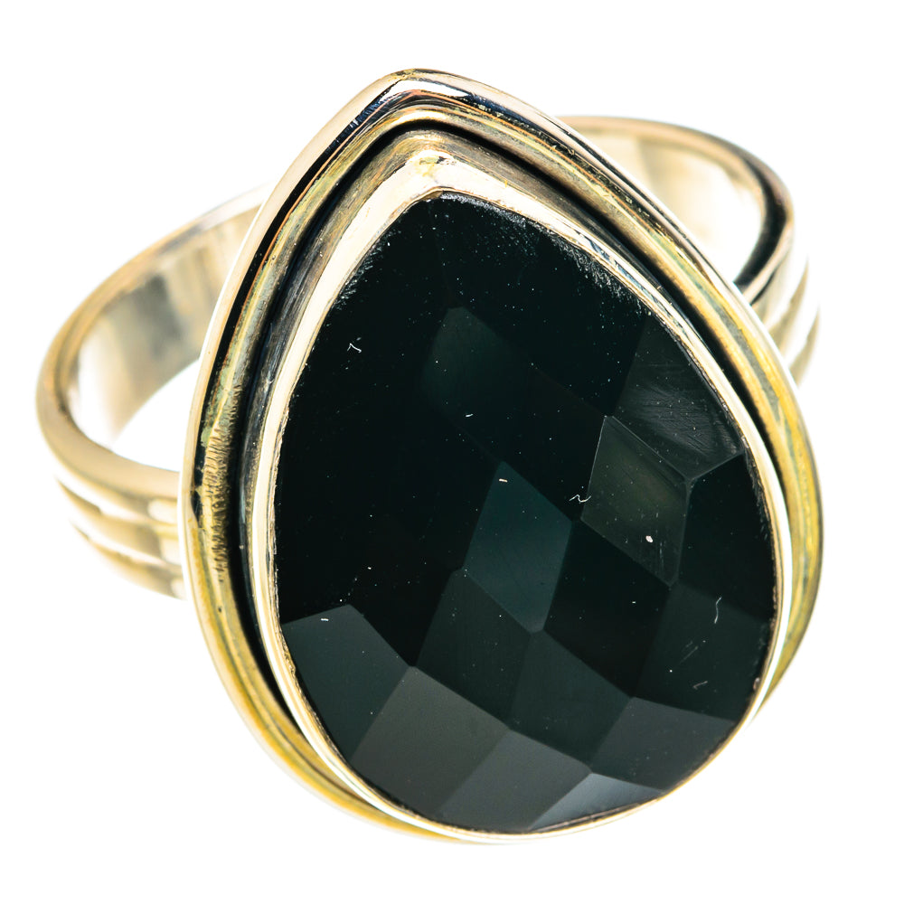 Black Onyx Rings handcrafted by Anasilvercos - RING77569