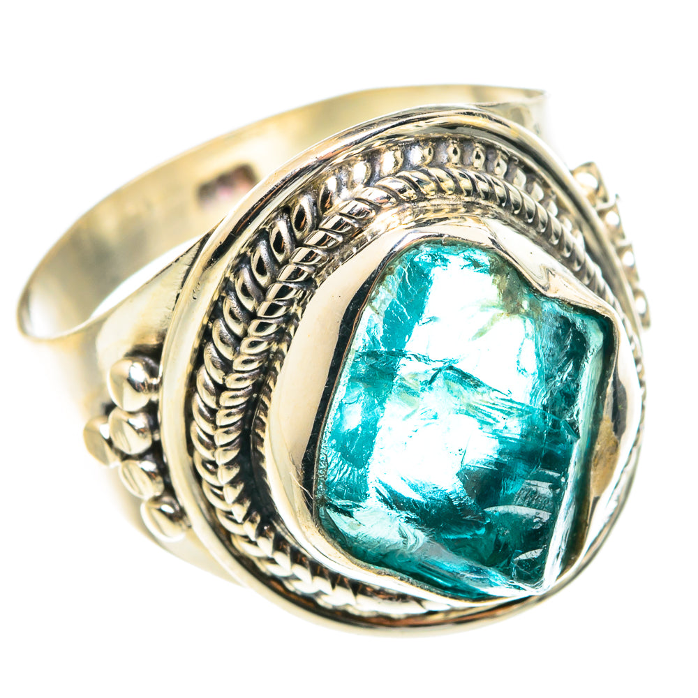 Apatite Rings handcrafted by Anasilvercos - RING77575