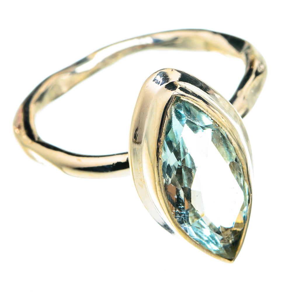 Blue Topaz Rings handcrafted by Anasilvercos - RING77581