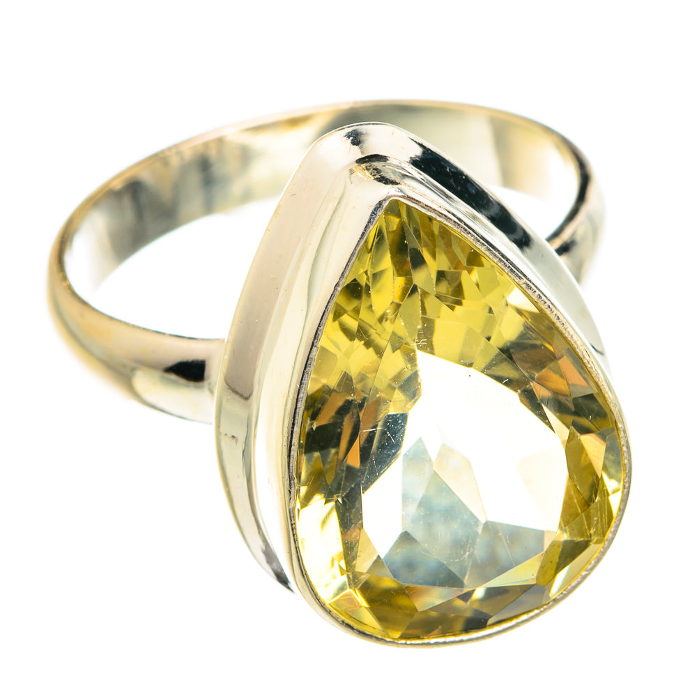 Citrine Rings handcrafted by Anasilvercos - RING77616