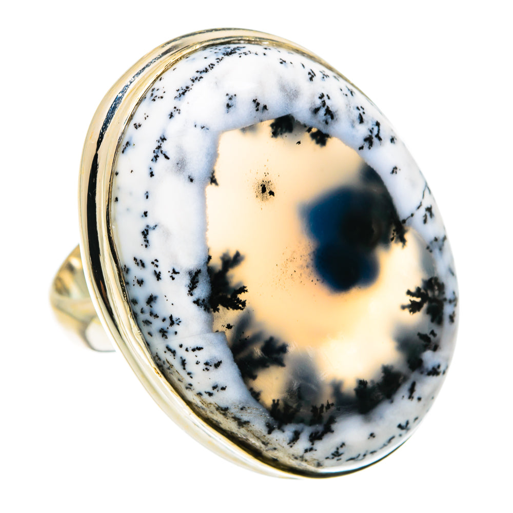 Dendritic Opal Rings handcrafted by Anasilvercos - RING77678