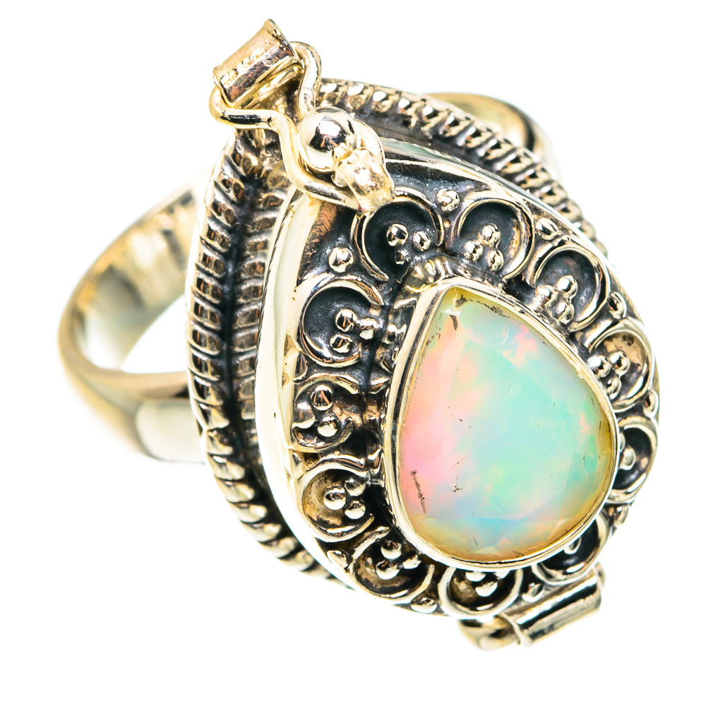 Ethiopian Opal Rings handcrafted by Anasilvercos - RING77687