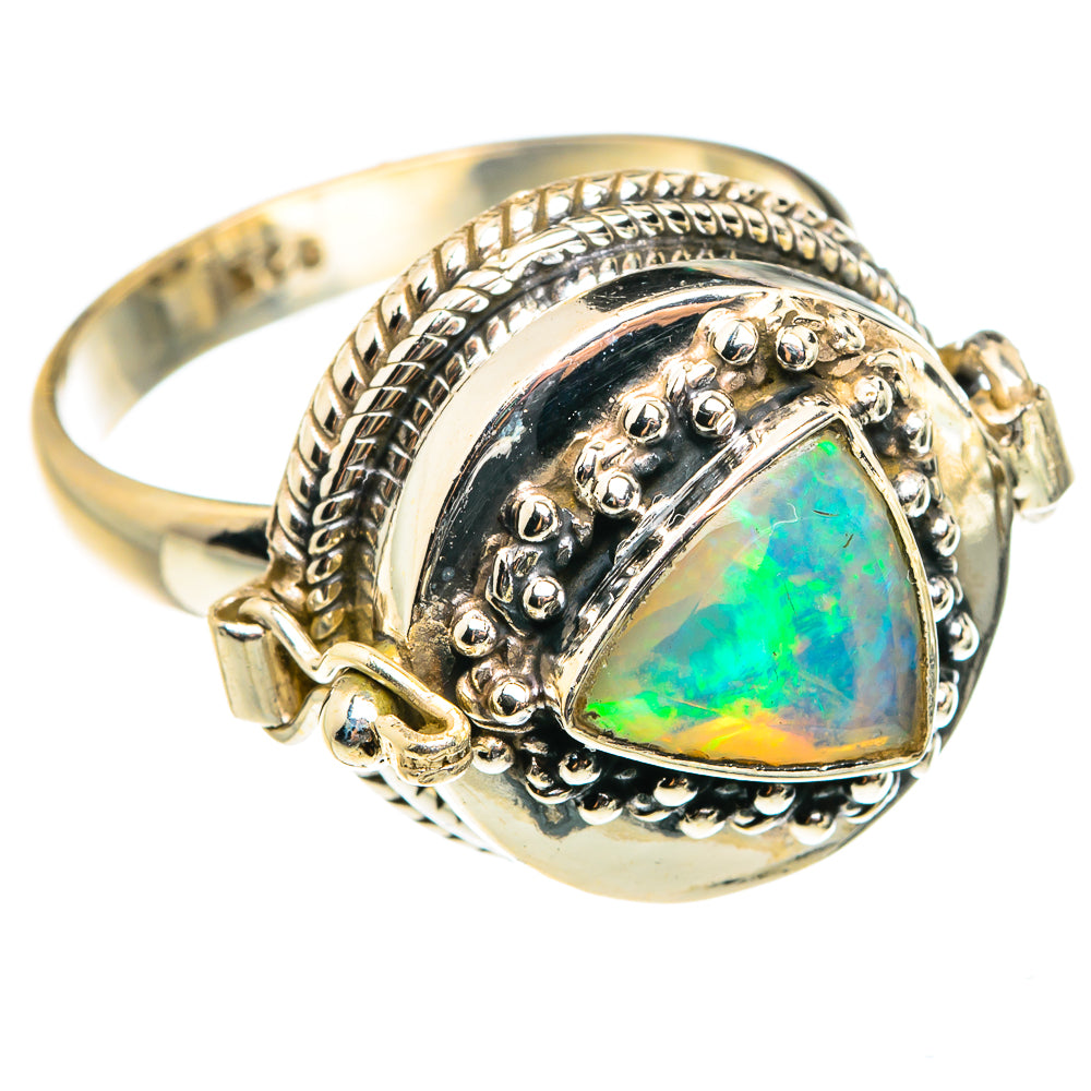 Ethiopian Opal Rings handcrafted by Anasilvercos - RING77688