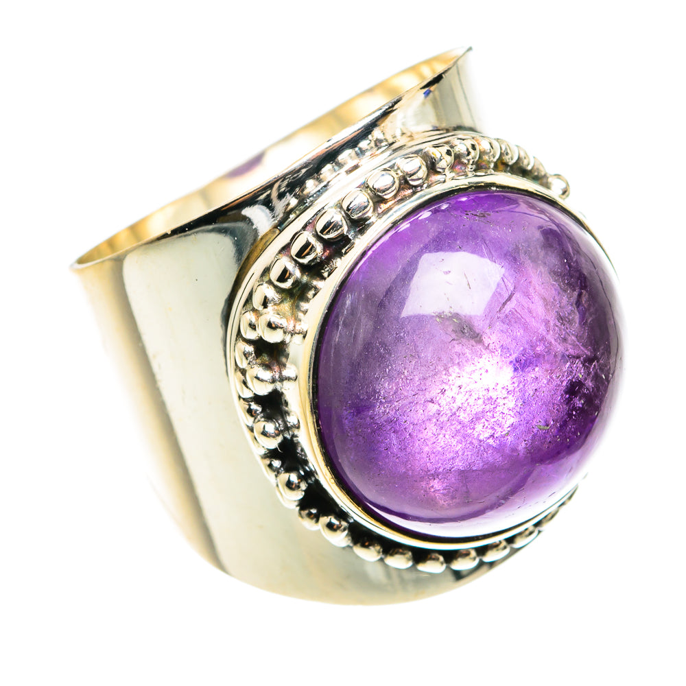 Amethyst Rings handcrafted by Anasilvercos - RING77715