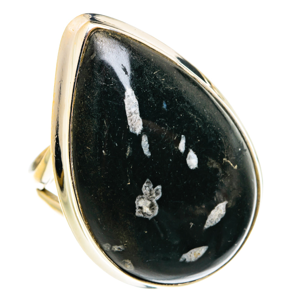 Chrysanthemum Stone Rings handcrafted by Anasilvercos - RING77757
