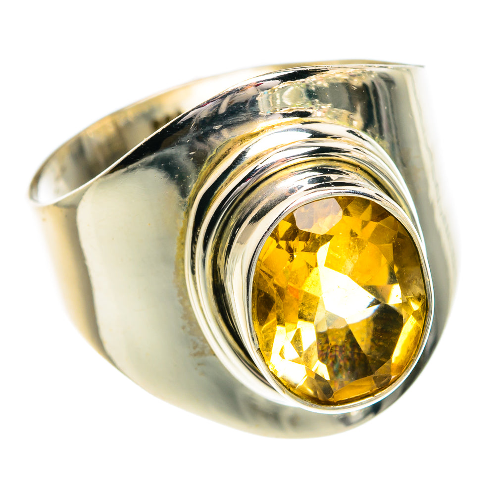 Citrine Rings handcrafted by Anasilvercos - RING77795