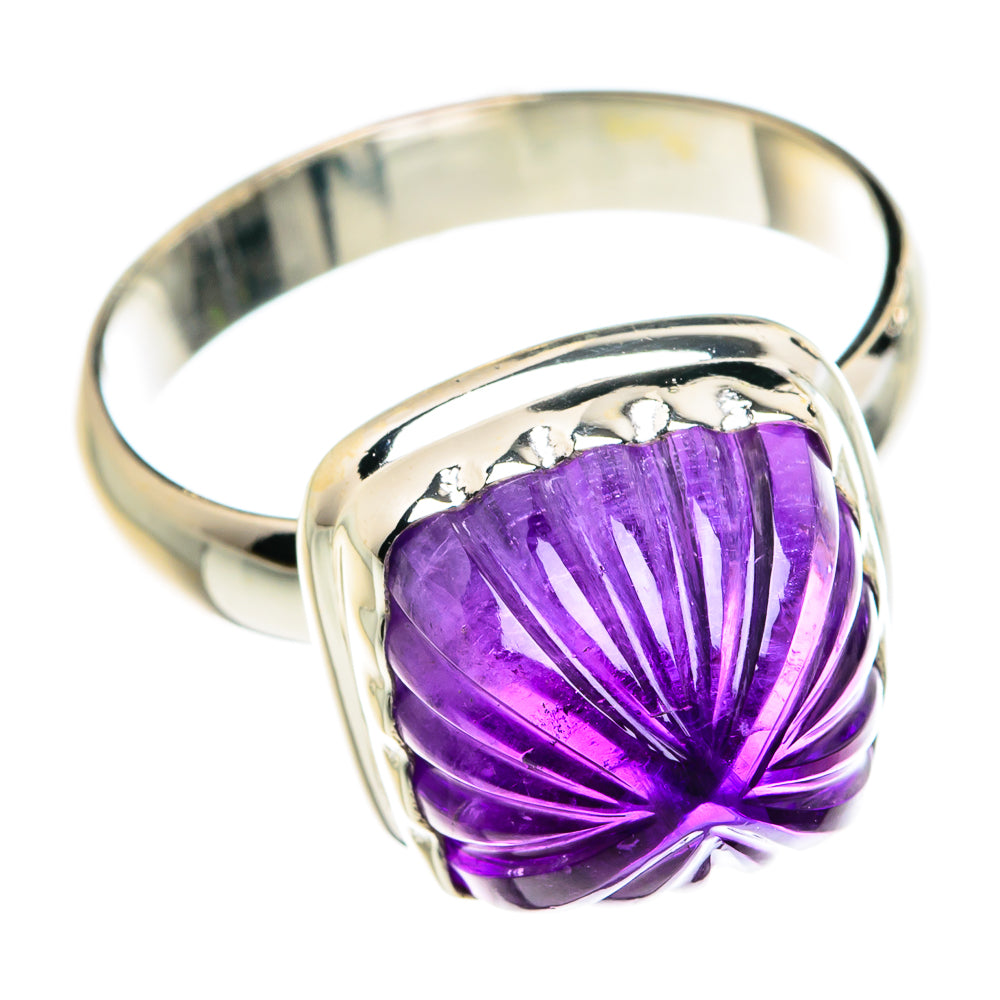 Amethyst Rings handcrafted by Anasilvercos - RING77803