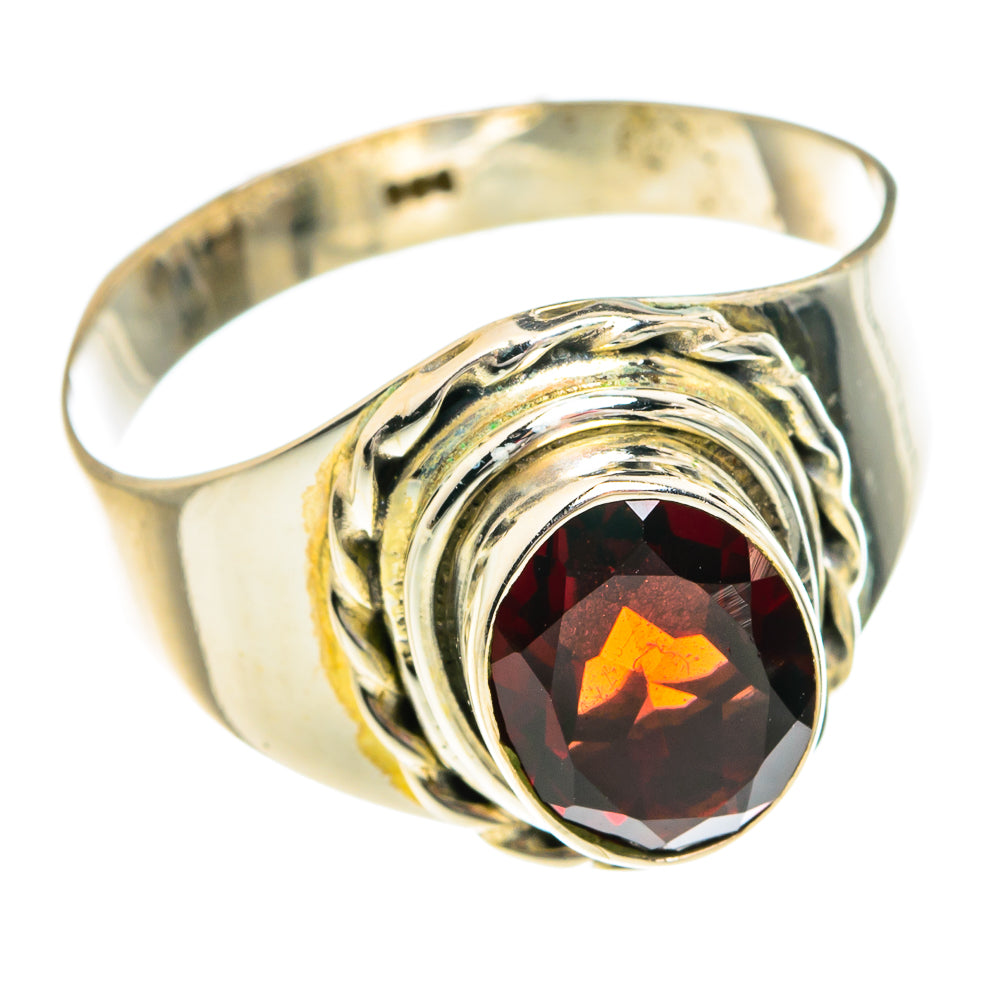 Garnet Rings handcrafted by Anasilvercos - RING77834