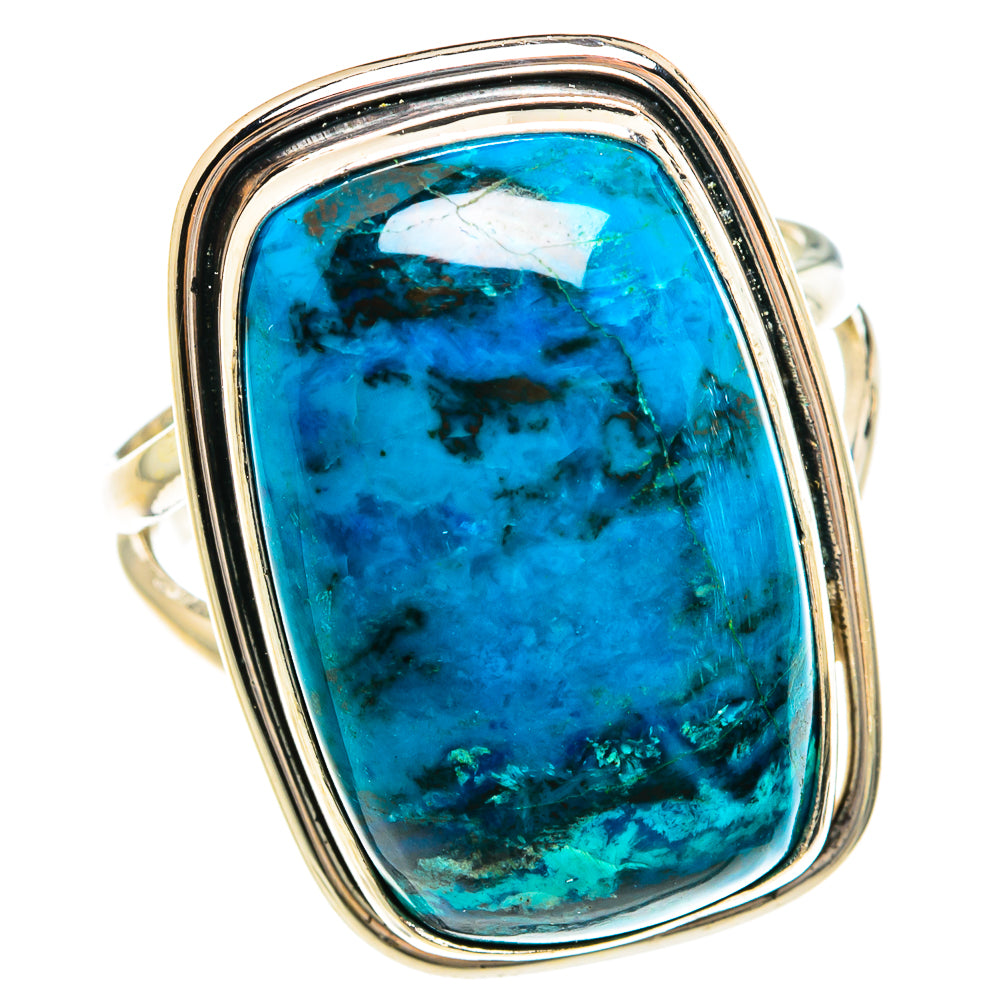 Chrysocolla Rings handcrafted by Anasilvercos - RING77852