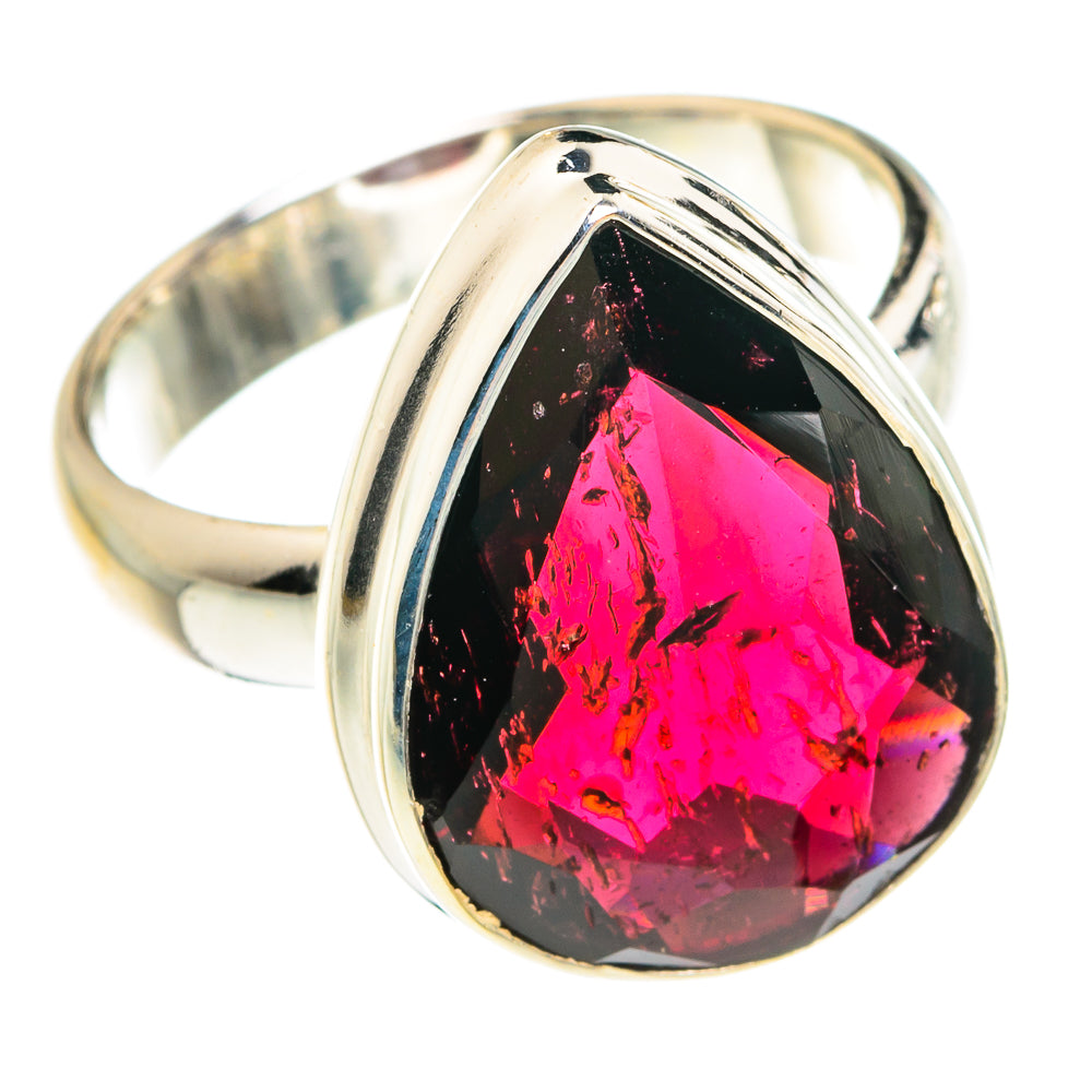 Garnet Rings handcrafted by Anasilvercos - RING77865
