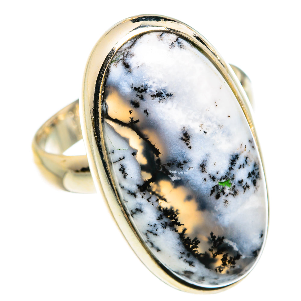 Dendritic Opal Rings handcrafted by Anasilvercos - RING77873