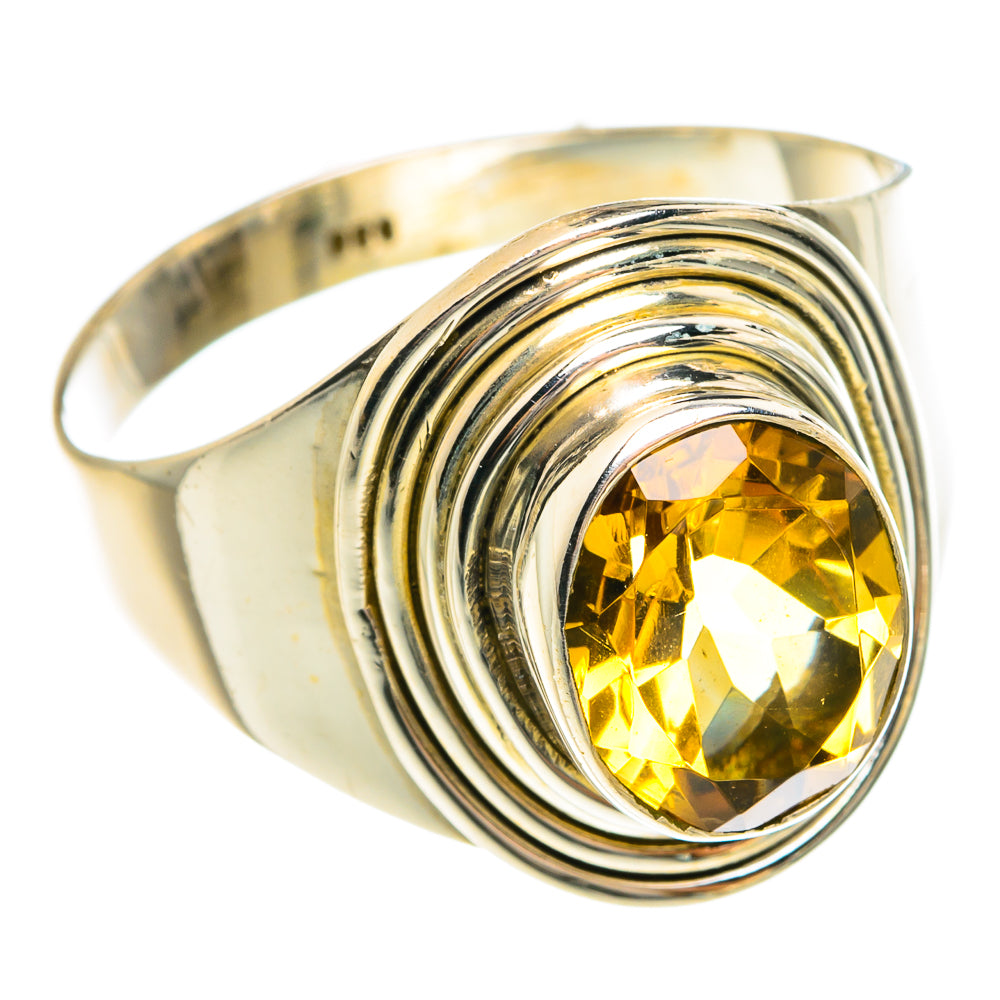 Citrine Rings handcrafted by Anasilvercos - RING77888