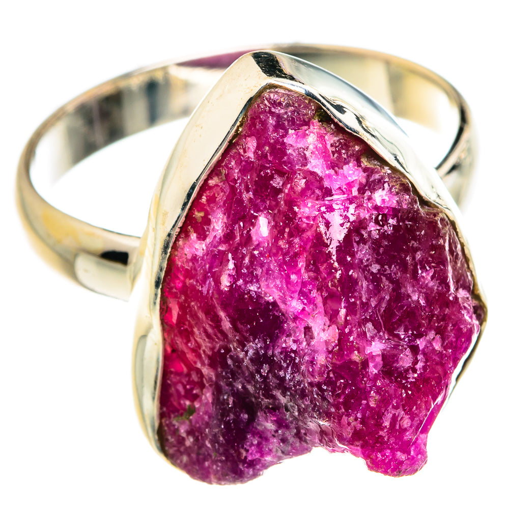 Ruby Fuchsite Rings handcrafted by Anasilvercos - RING77891