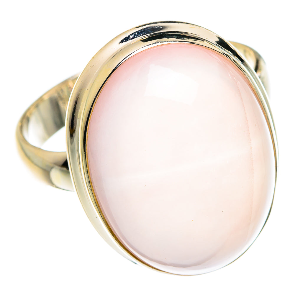 Rose Quartz Rings handcrafted by Anasilvercos - RING77893