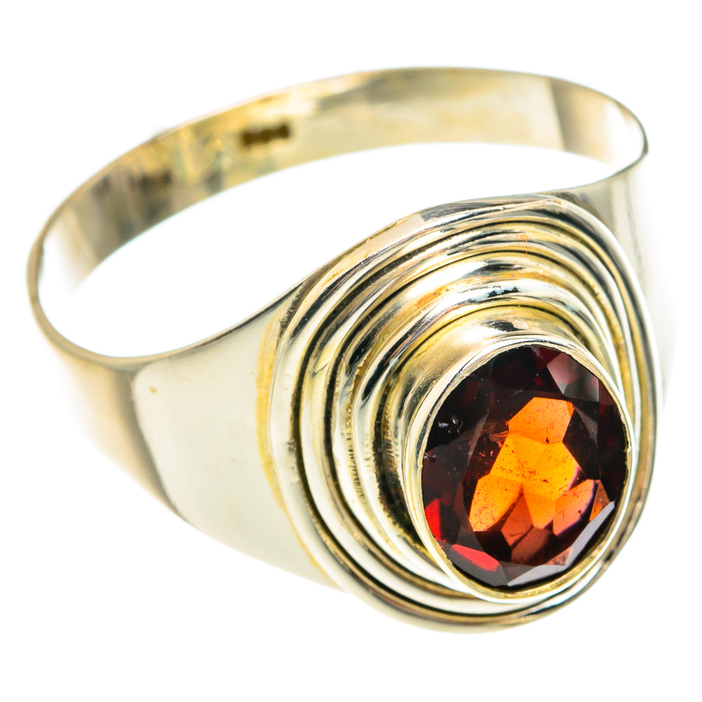 Garnet Rings handcrafted by Anasilvercos - RING77896