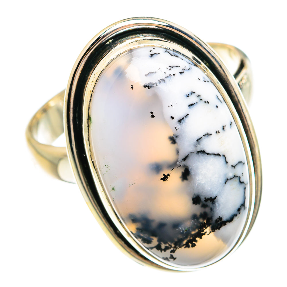 Dendritic Opal Rings handcrafted by Anasilvercos - RING77906