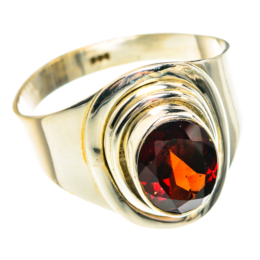Garnet Rings handcrafted by Anasilvercos - RING77927