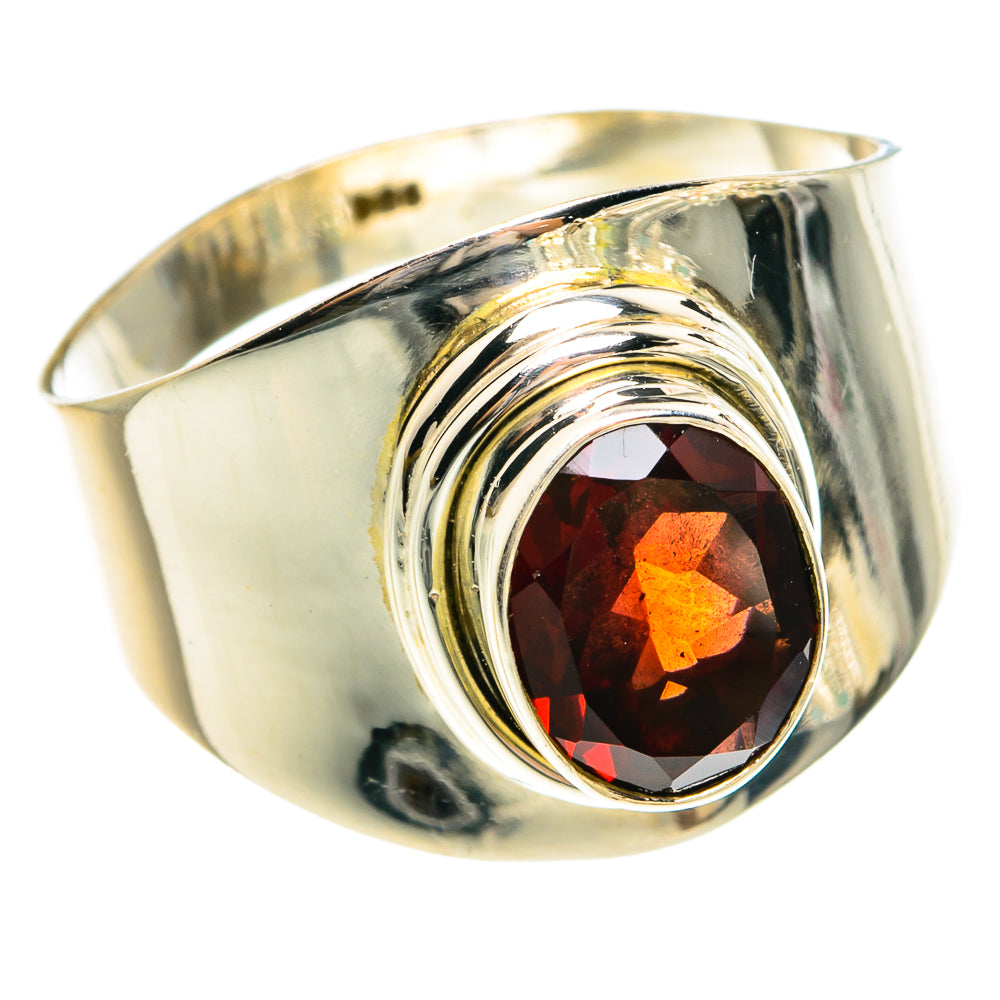 Garnet Rings handcrafted by Anasilvercos - RING77928