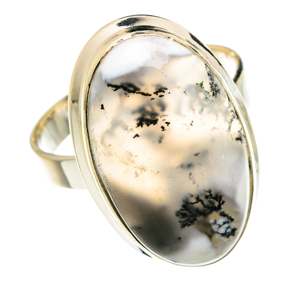 Dendritic Opal Rings handcrafted by Anasilvercos - RING77937