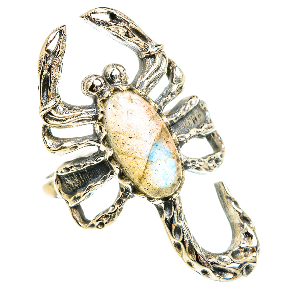 Labradorite Rings handcrafted by Anasilvercos - RING77946