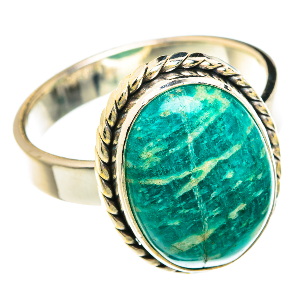 Amazonite Rings handcrafted by Anasilvercos - RING77949 - Photo 2