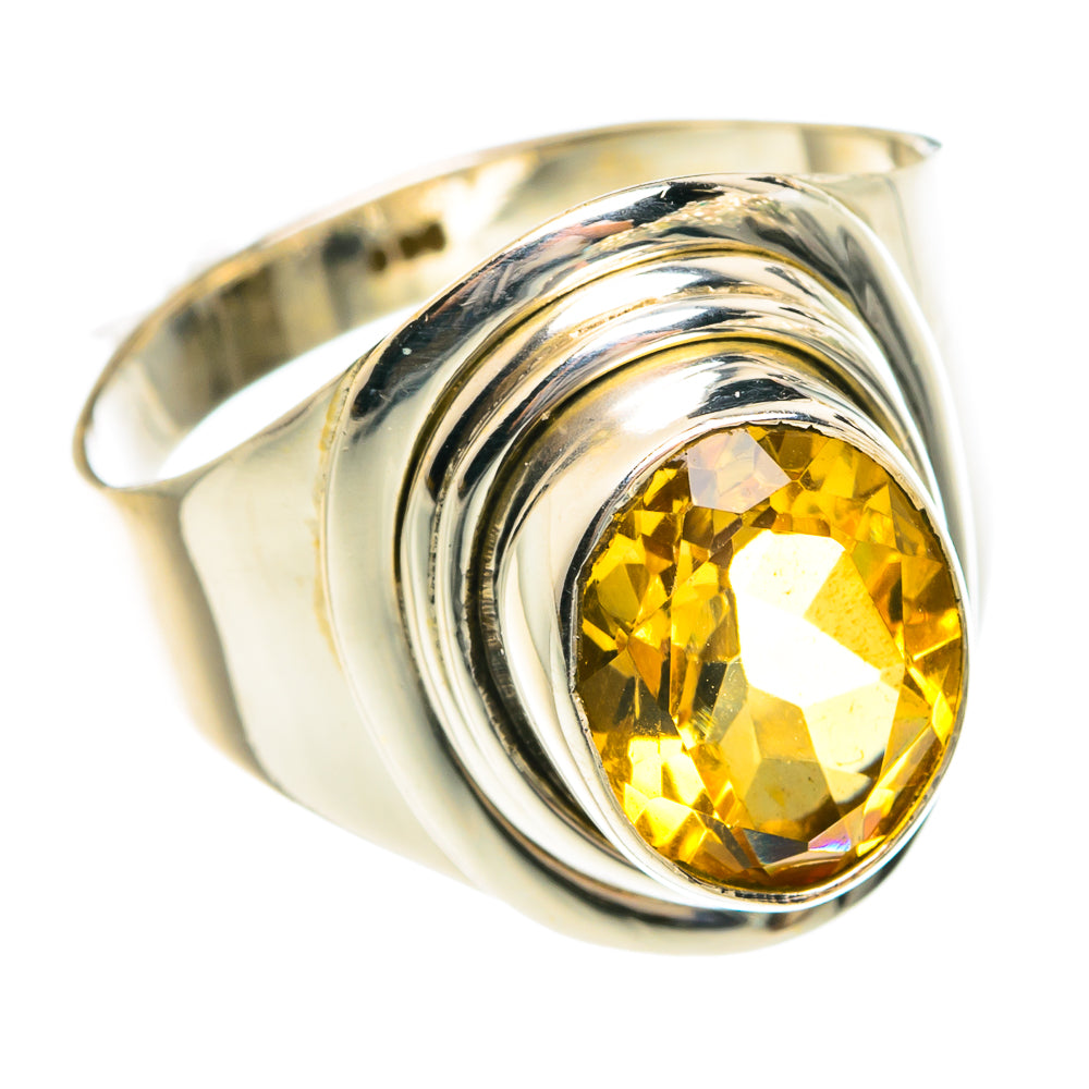 Citrine Rings handcrafted by Anasilvercos - RING77953
