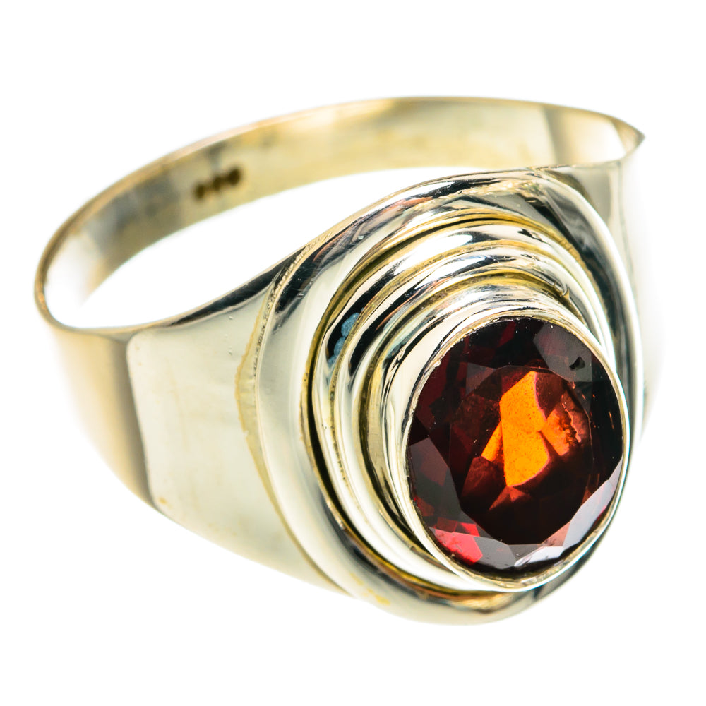 Garnet Rings handcrafted by Anasilvercos - RING77962
