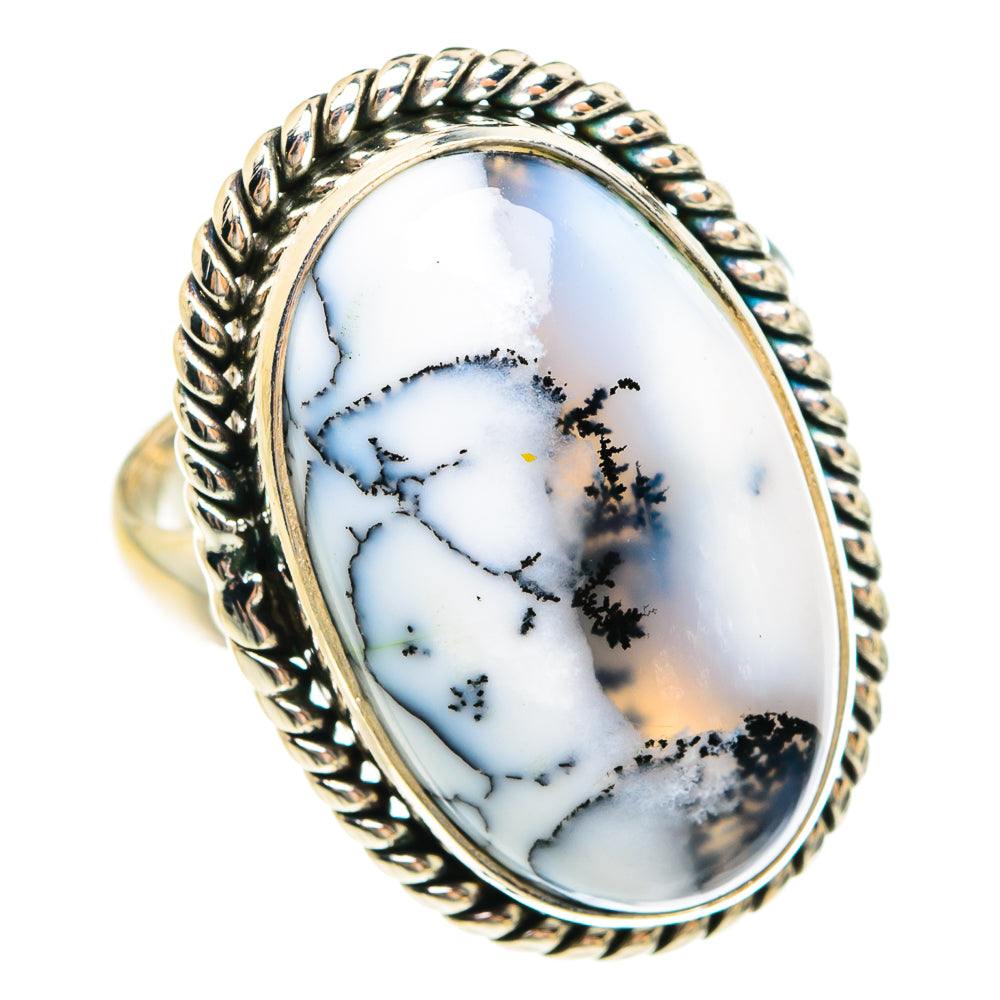 Dendritic Opal Rings handcrafted by Anasilvercos - RING77976