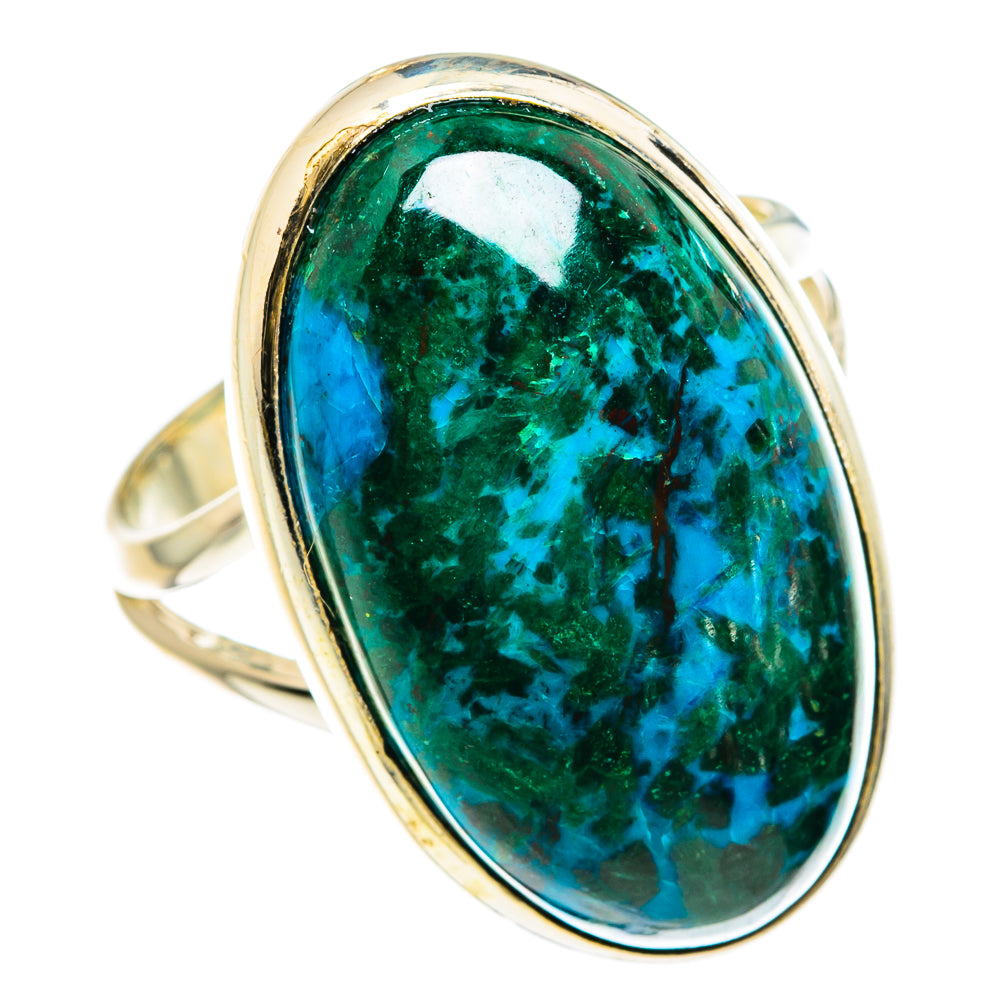 Chrysocolla Rings handcrafted by Anasilvercos - RING77993