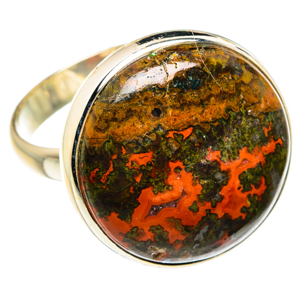 Ocean Jasper Rings handcrafted by Anasilvercos - RING77995