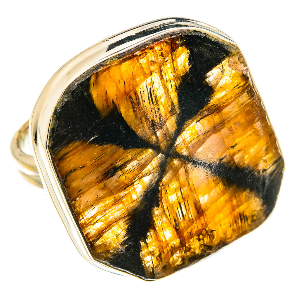 Chiastolite Rings handcrafted by Anasilvercos - RING77996