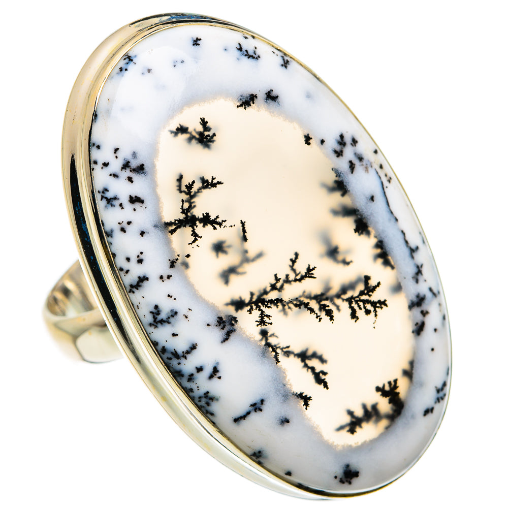 Dendritic Opal Rings handcrafted by Anasilvercos - RING78014
