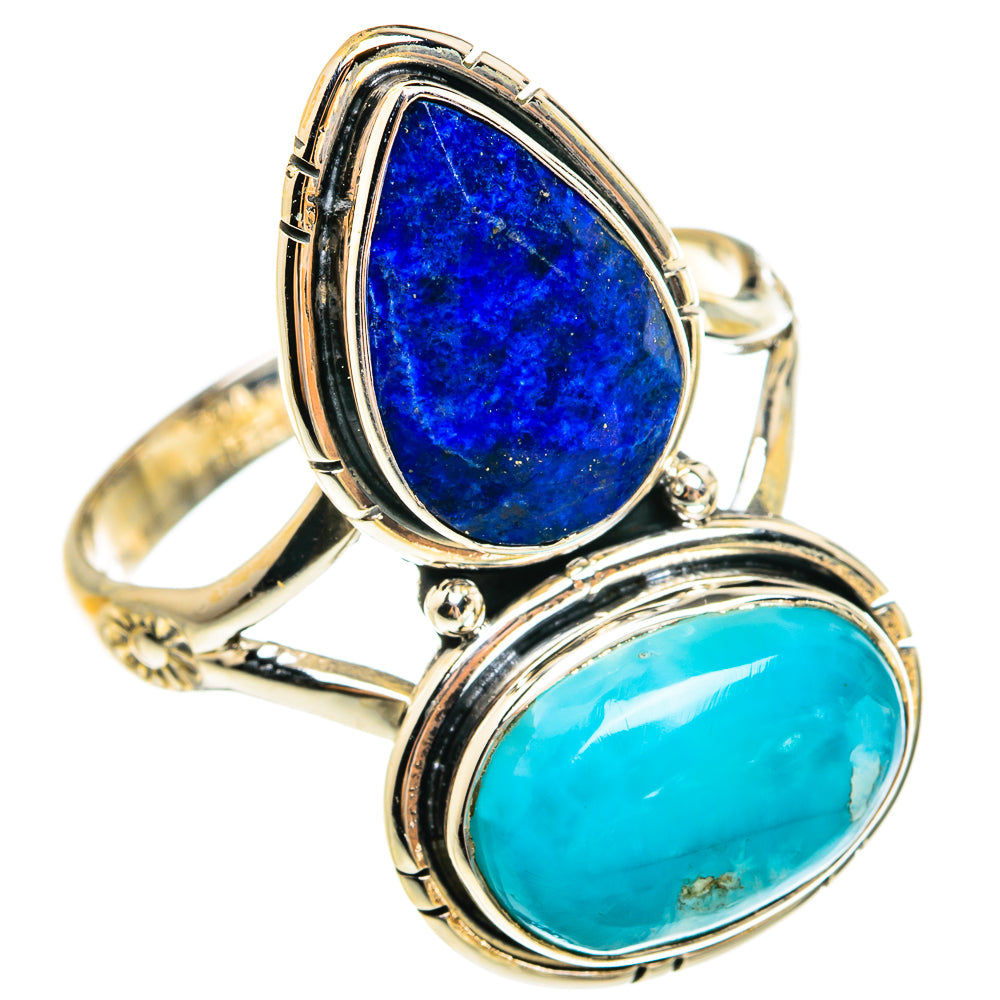 Larimar Rings handcrafted by Anasilvercos - RING78029