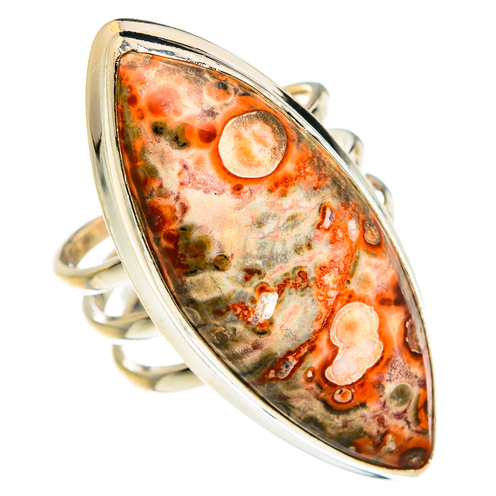 Poppy Jasper Rings handcrafted by Anasilvercos - RING78047