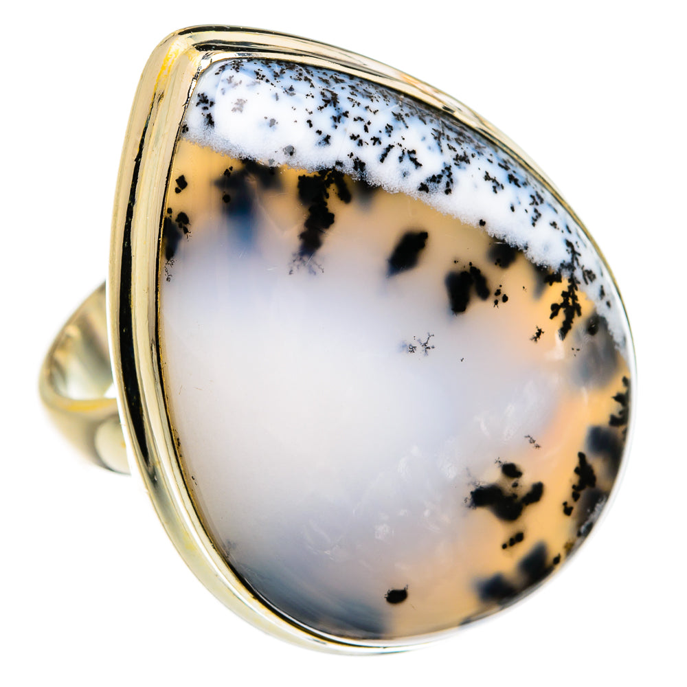 Dendritic Opal Rings handcrafted by Anasilvercos - RING78058