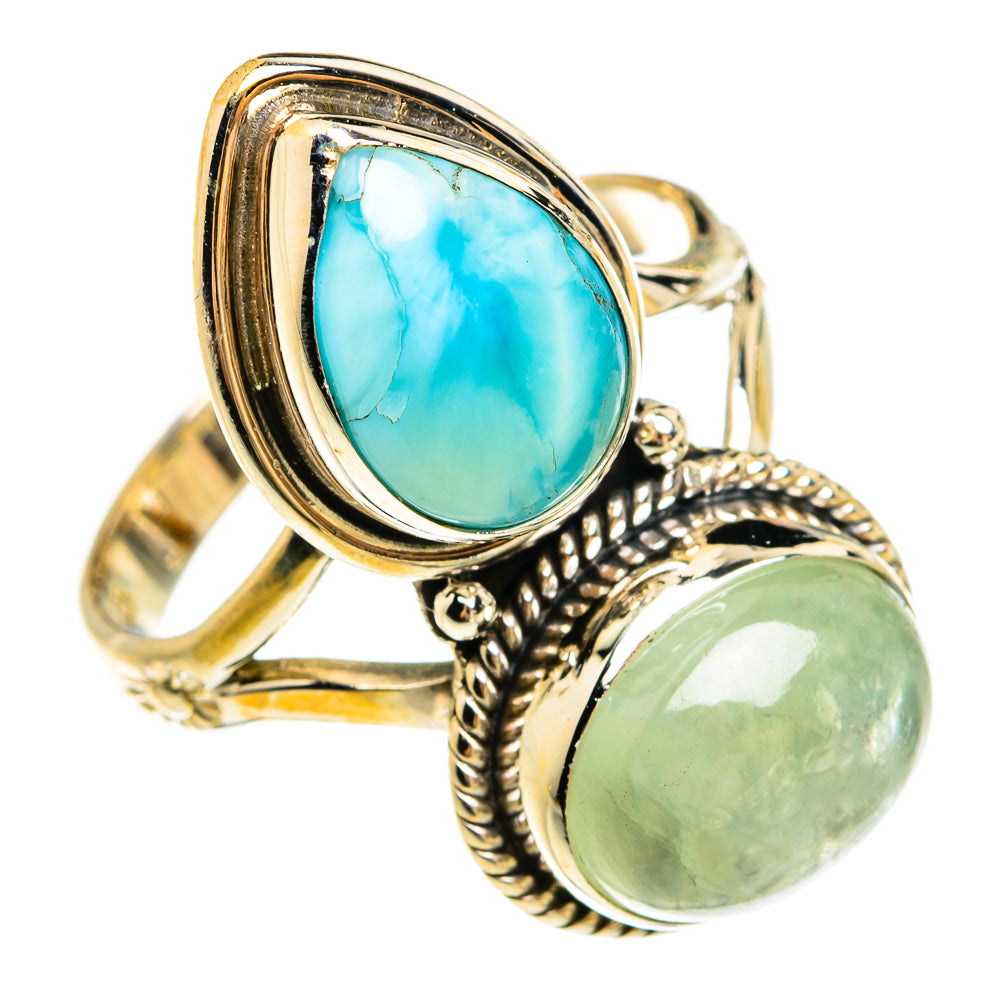Larimar Rings handcrafted by Anasilvercos - RING78062