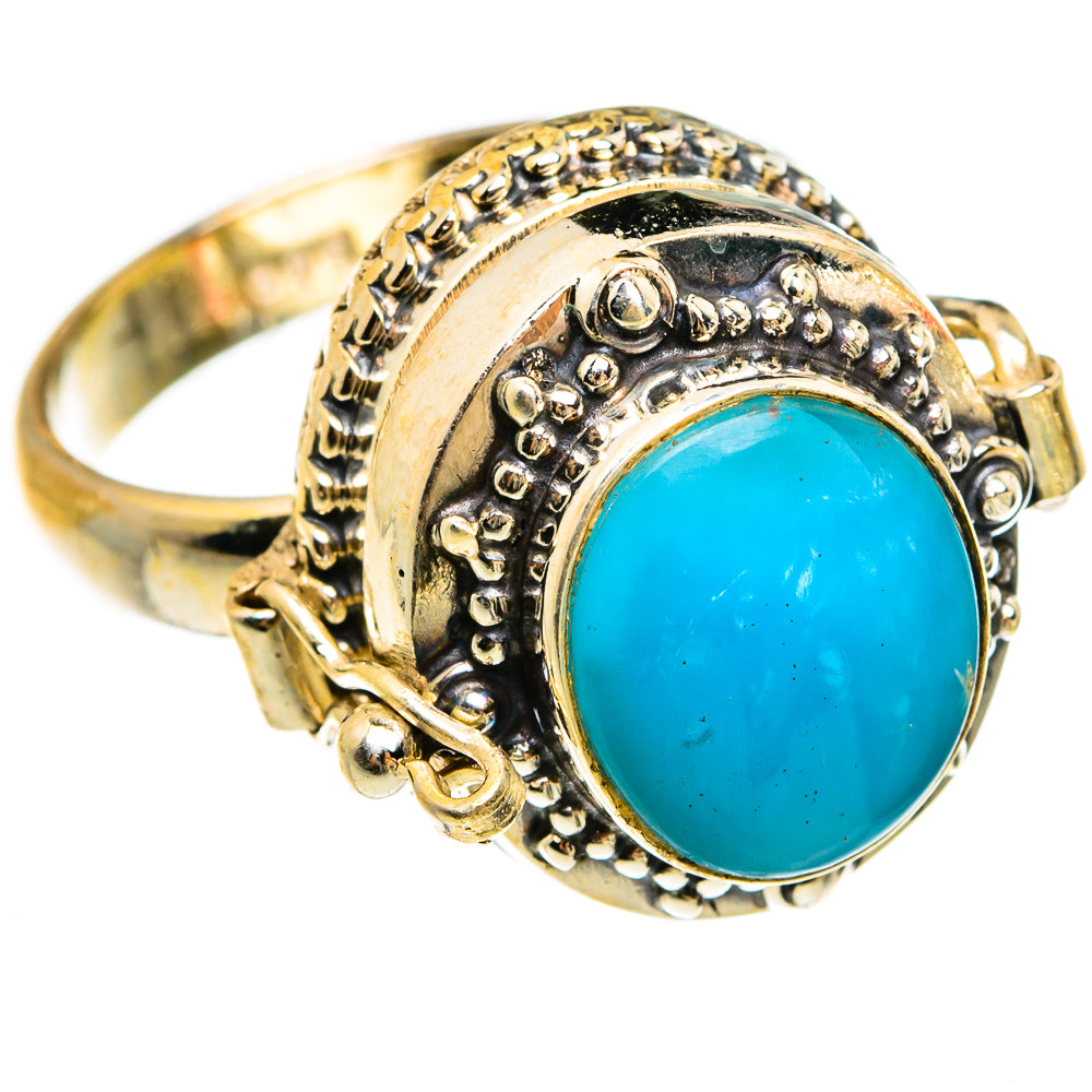 Larimar Rings handcrafted by Anasilvercos - RING78070
